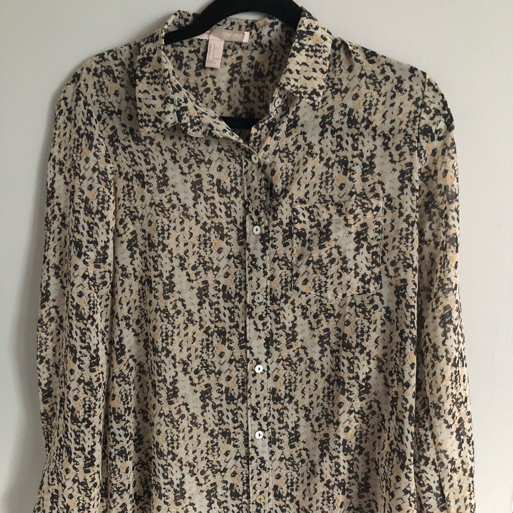 Patterned Button Down